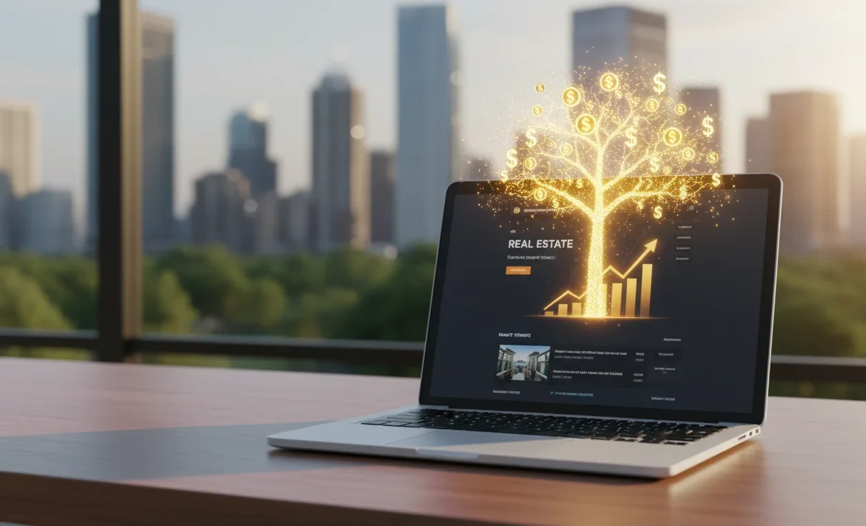 real estate web design