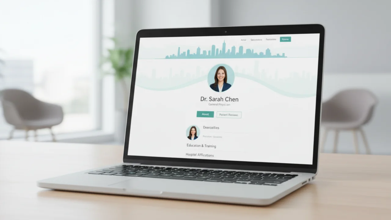 general physician web design indianapolis