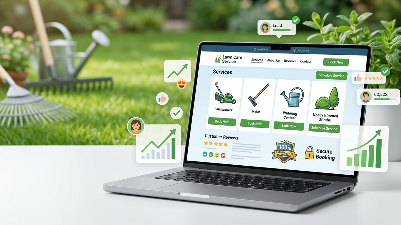 Lawn Care Web Design
