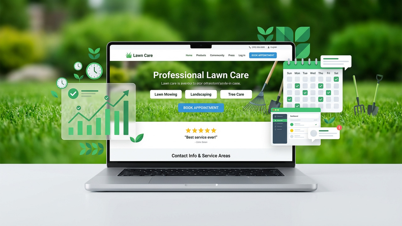 Lawn Care Web Design