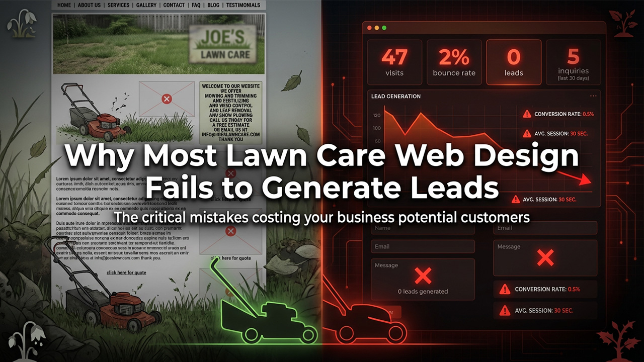 Lawn Care Web Design
